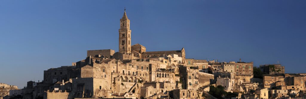 Cathedral and Sassis Matera Italy